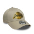 Gorra New Era 9FORTY Metalizada NBA de Los Ángeles Lakers Hombre Beige claro