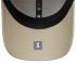 Gorra New Era 9FORTY Metalizada NBA de Los Ángeles Lakers Hombre Beige claro
