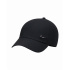 Gorra Nike Dri-Fit Club Unstructured Metal Swoosh Cap Negro/Gris