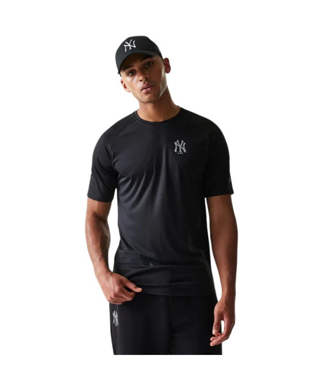 Camiseta New Era MLB New York Yankees Homem Preto