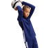 Camiseta de Fútbol Nike Academy Dri-Fit Long-Sleeve 1/4-Zip Infantil Azul Void/Negro/Blanco