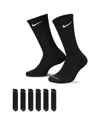 Meias de Fitness Nike Everyday Plus Cushioned Crew (6...
