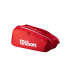 Sac de tennis de Tennis Wilson Super Tour Wilson Rouge 9Pk 2025 Rouge