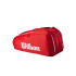 Saco de raquetes de Tênis Wilson Super Tour Wilson Red 9Pk 2025 Vermelho