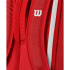 Sac de tennis de Tennis Wilson Super Tour Wilson Rouge 9Pk 2025 Rouge