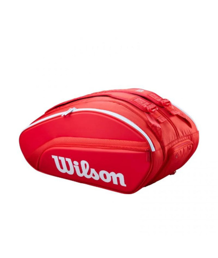 Paletero de Padel Wilson 2026 Super Tour Red Padel Bag Red