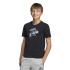 T-shirt adidas Camo Train Enfant Noir