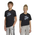 T-shirt adidas Camo Train Enfant Noir