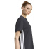 Vestido adidas 3 Bandas Dre Mujer Negro/Blanco