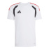 T-shirt de Football adidas Tiro26L Jsy Homme Blanc/Noir/Rouge