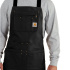 Salopette Carhartt Tablier en toile ferme Homme Noir