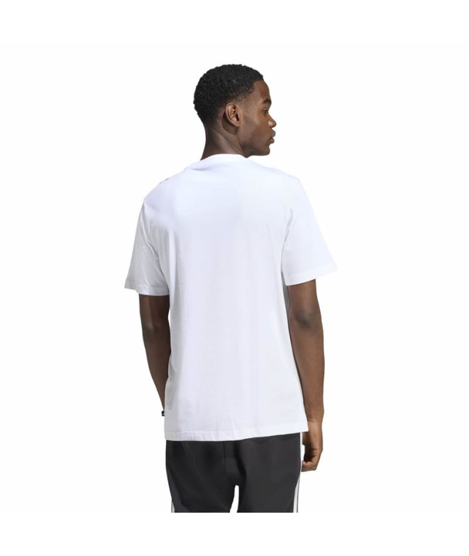 T-shirt adidas Camo Mod L Homme Blanc