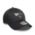 Gorra New Era Chicago Bulls NBA Metallic Charcoal 9FORTY Hombre Gris