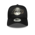 Gorra New Era 9FORTY E-Frame LA Lakers NBA Negro Metálico