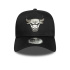 Gorra New Era 9FORTY E-Frame Chicago Bulls NBA Negro Metálico