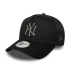Gorra New Era 9FORTY E-Frame New York Yankees MLB Negro Metálico
