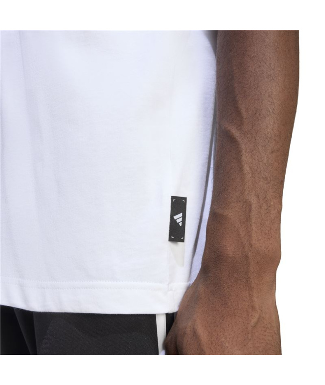 Camiseta adidas Mod Ess Hombre Blanco