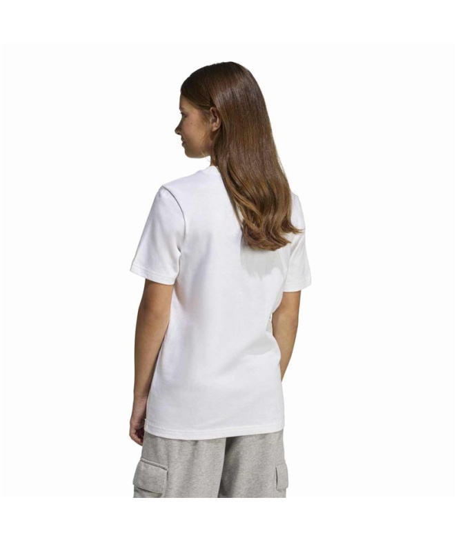 Camiseta adidas Food 2 Infantil Branco