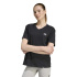 Camiseta adidas Slide Vneck Mujer Negro
