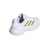 Sapatilhas de Tênis adidas Courtjam Control 3 Mulher Branco/Dourado/Branco
