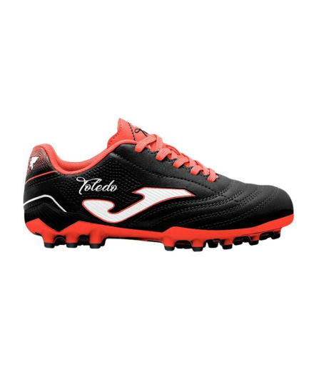 Bottes de football Joma Toledo Jr 2601 Enfant Noir Herbe...
