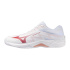 Chaussures de Volley-ball Mizuno Lightning Select Femme blanc/rose/Lave