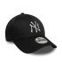 Casquette New Era 9FORTY MLB New York Yankees Noir
