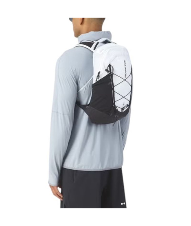 Mochila de Montanha Salomon Xt 10 Branco/Preto