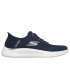 Sapatilhas Skechers Go Walk Flex - Netro Homem Navy Têxtil/Branco T