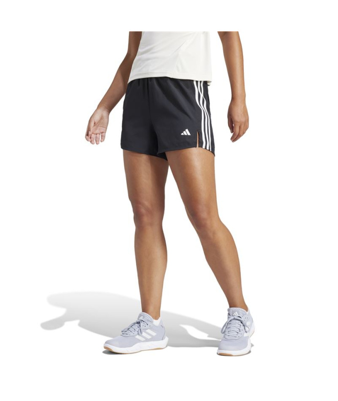 Calça de Fitness adidas 3 Bandas Short High R...