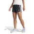 Calça de Fitness adidas 3 Bandas Short High R Mulher Preto/Branco