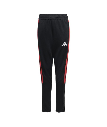 Calça de Futebol adidas Tiro26L Pntr Infantil Preto/Vermelho