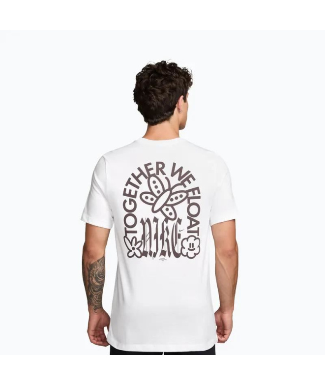 T-shirt Nike T-shirt de sport Homme Blanc