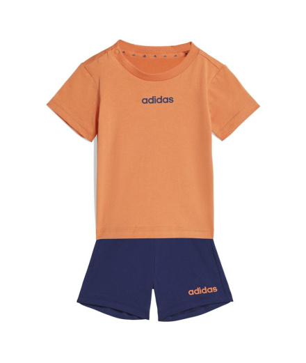 Ensemble adidas Linear T-Set 160 Enfant Naos/Bleu...