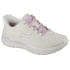 Sapatilhas Skechers Go Walk Flex - Carla Mulher Off White Textile/Pu