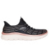 Zapatillas Skechers Slip-Ins Summits Plus - Soft Luster Black/Rose Gold Knit Mujer