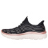 Zapatillas Skechers Slip-Ins Summits Plus - Soft Luster Black/Rose Gold Knit Mujer