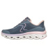Sapatilhas Skechers Glide Step Sole Mulher Slate /Pink Trim