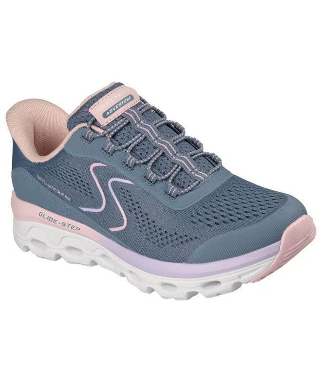 Chaussures Skechers Glide Step Sole Femme Slate...