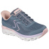 Chaussures Skechers Glide Step Sole Femme Slate /Pink Trim