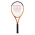 Raqueta de Tenis Wilson Burn 100ULS V6. Naranja/Negro