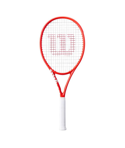 Raqueta de Tenis Wilson inversa Clash 100 V3 Rojo/Blanco