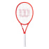 Raquette de Tennis Wilson inversée Clash 100 V3 Rouge/Blanc