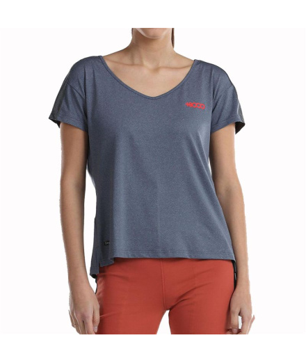 Camiseta de Montaña +8000 Novar Gris Volcano Mujer