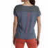T-shirt de Montagne +8000 Novar Gris Volcano Femme