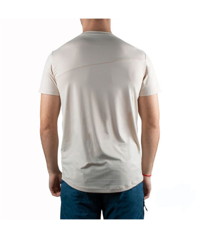 T-shirt de Montagne +8000 Uvero Beige Homme