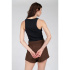 Camiseta Casual para Mulher Preto