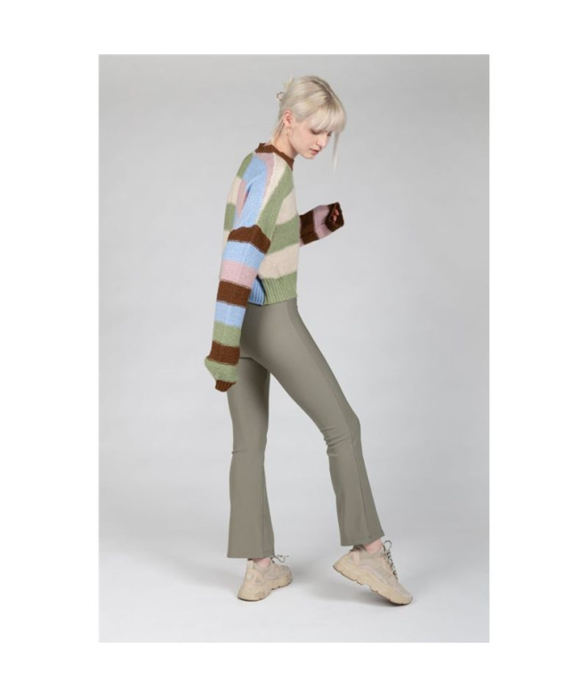 Pantalons Décontracté pour Femme Khaki