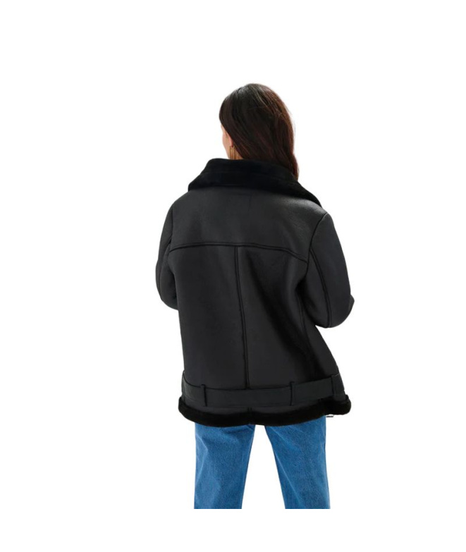 Chaqueta 24Colours Schwarz Mujer Negro