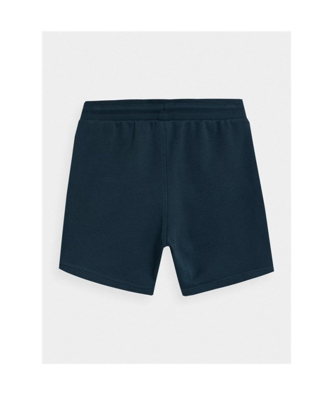 Calça 4F Shorts Cas M049 Menino Azul